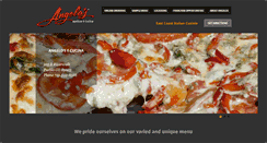 Desktop Screenshot of angelospizzapie.com